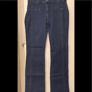 Fashion Nova Down For The Count Boot Cur Jeans  Size/13 Medium Blue Wash